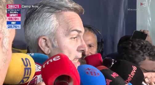 九游官网入口充值-丰特：祝贺拉波尔塔竞选获胜，我还是希望巴萨未来更加现代化